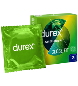 Prążkowane prezerwatywy Durex Arouser 3 szt