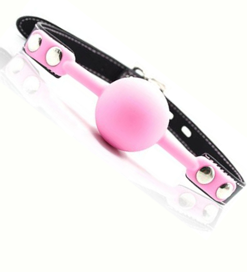  Ball Gag Pink - Różowy knebel