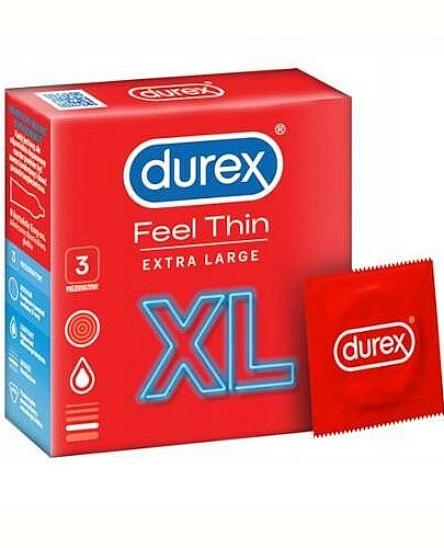 Prezerwatywy Durex Feel Thin XL 