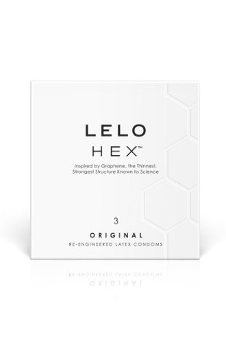 Prezerwatywy LELO HEX™ - 3 szt 