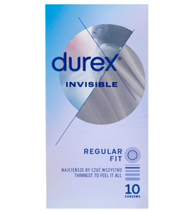 Prezerwatywy Durex Invisible SuperThin 10 szt