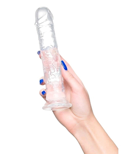 Przeźroczyste dildo 20cm